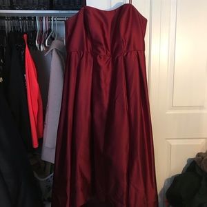 Camille Wine Colored Dress